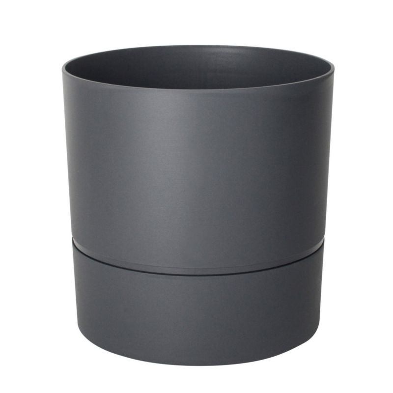 Donica Eda Plastiques Aquaduo antracyt 30 cm