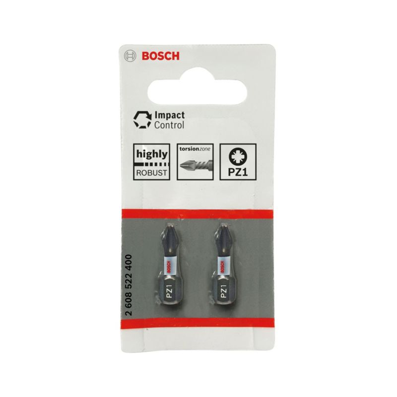 Bity Bosch PZ1 25 mm 2 szt.