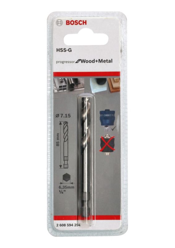 Wiertło centrujące Bosch HSS-G