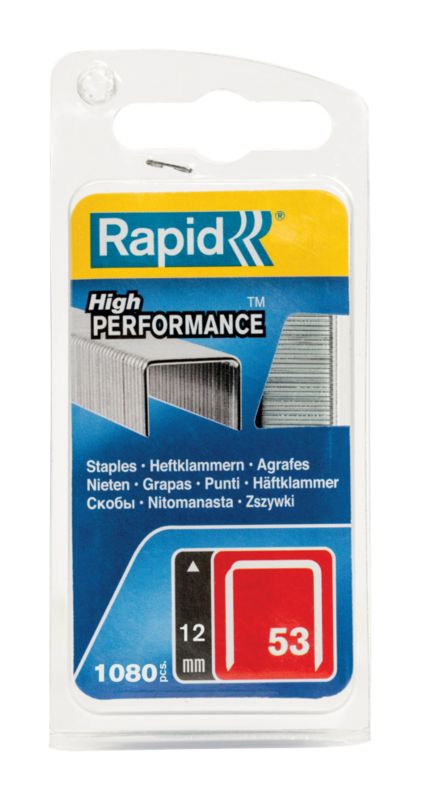 Zszywki galwanizowane Rapid 53/12 mm 1080 szt.