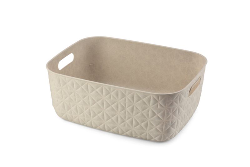 Koszyk Curver M Softex 12,5 l kremowy