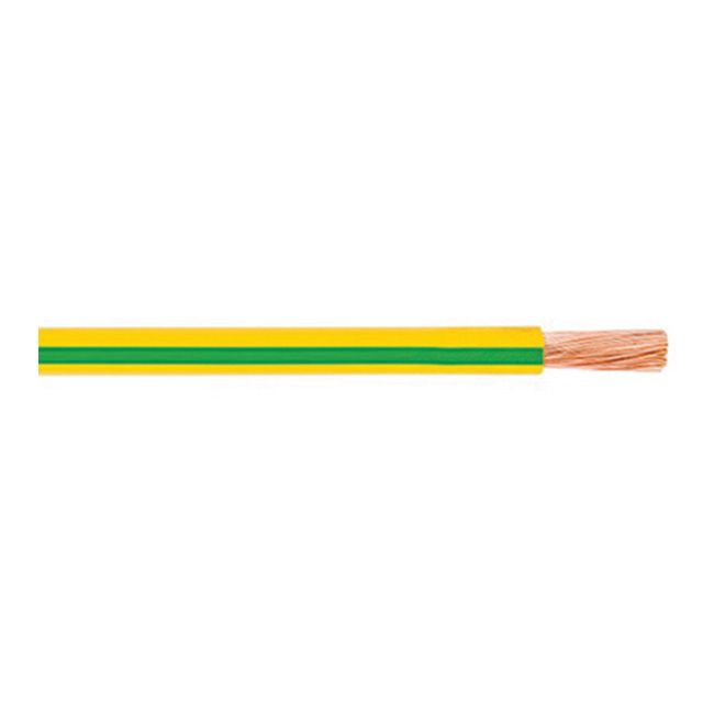 Przewód instalacyjny AKS Zielonka LgY 4 mm2 450/750 V zółto-zielony 1 mb