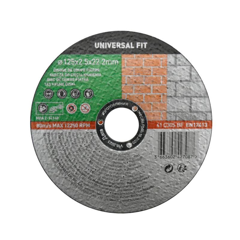 Tarcza do cięcia betonu Universal fit 125 x 2,5 mm
