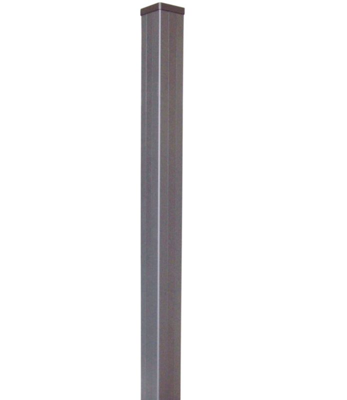 Słupek Klikstrom Neva aluminium 95 x 7 x 7 cm taupe