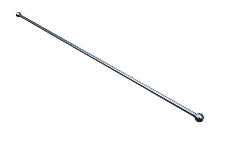 Zazdrostka GoodHome Dokos kula srebrna 70-100 cm fi 7/9