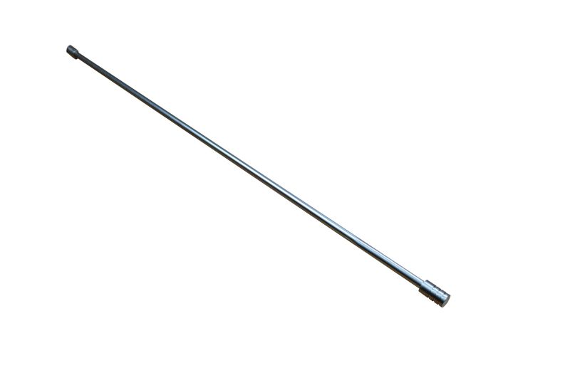 Zazdrostka GoodHome Dokos walec srebrna 50-80 cm fi 7/9