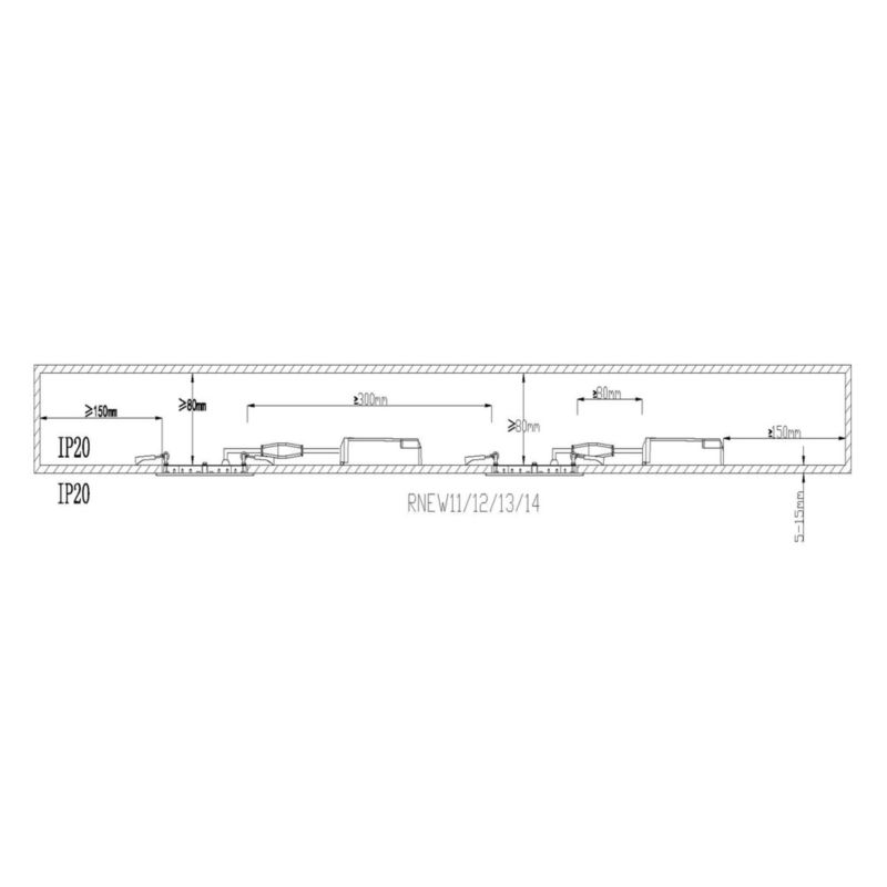 Oczko kwadratowe LED Colours Octave 380 lm 4000 K srebrne