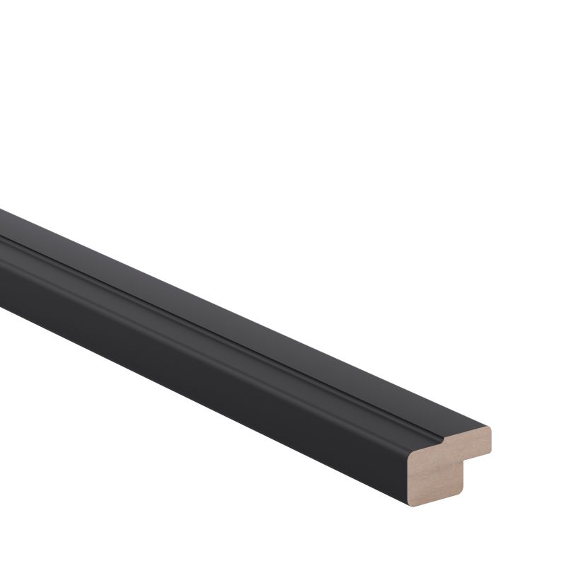 Listwa wieńcząca GoodHome Pasilla 240 x 3,5 cm czarny