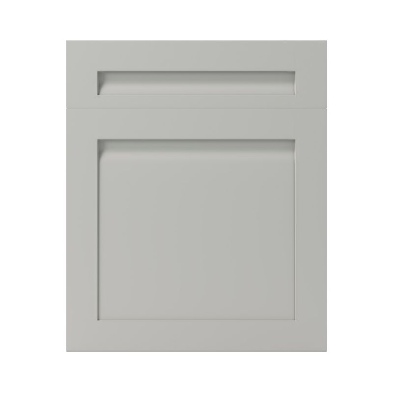 Front kuchenny do szafki z szufladą GoodHome Garcinia 60 cm szary kamienny