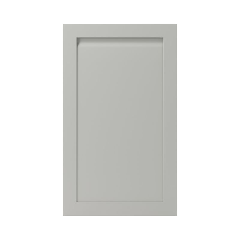 Front kuchenny do słupka GoodHome Garcinia 60 cm 50/50 szary kamienny