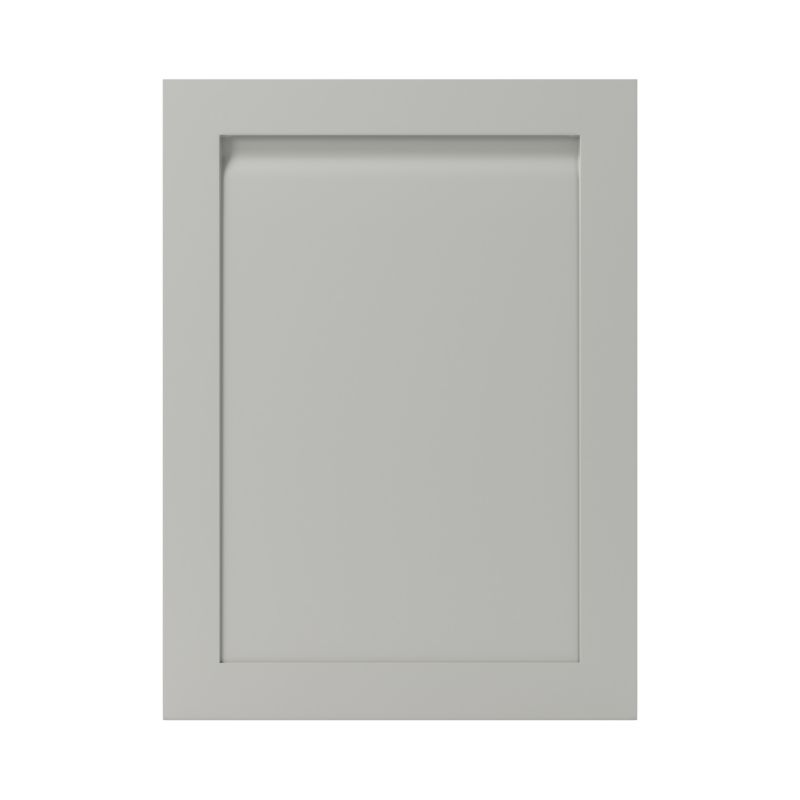 Front kuchenny do szafki wysokiej z AGD GoodHome Garcinia 60 x 80,6 cm szary kamienny
