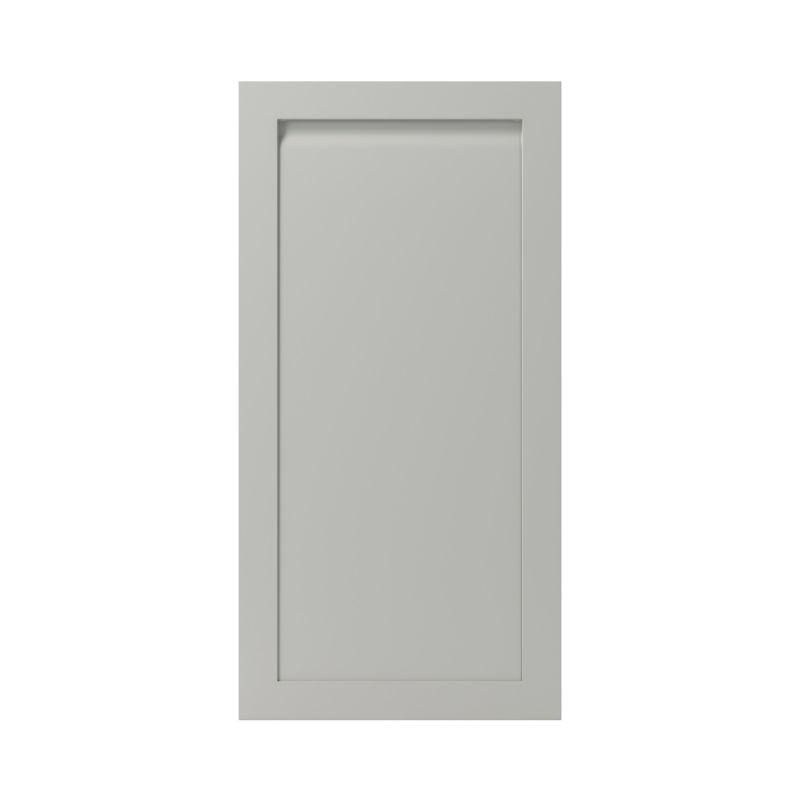 Front kuchenny do słupka wysoki GoodHome Garcinia 60 cm 50/50 szary kamienny