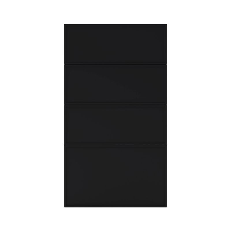 Front kuchenny do szafki z 4 szufladami GoodHome Pasilla 40 cm czarny