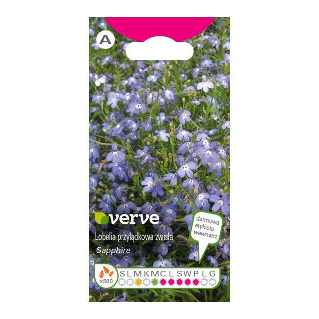 Nasiona lobelia Saphir Verve