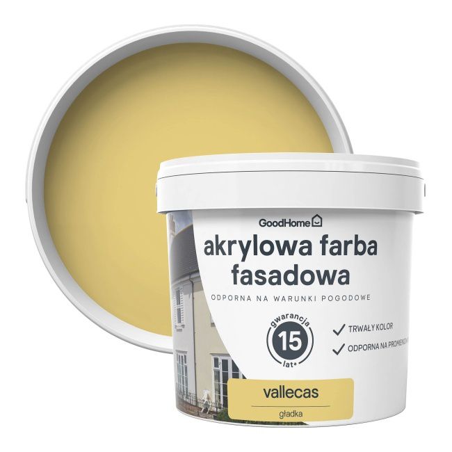 Farba elewacyjna GoodHome Vallecas 5 l
