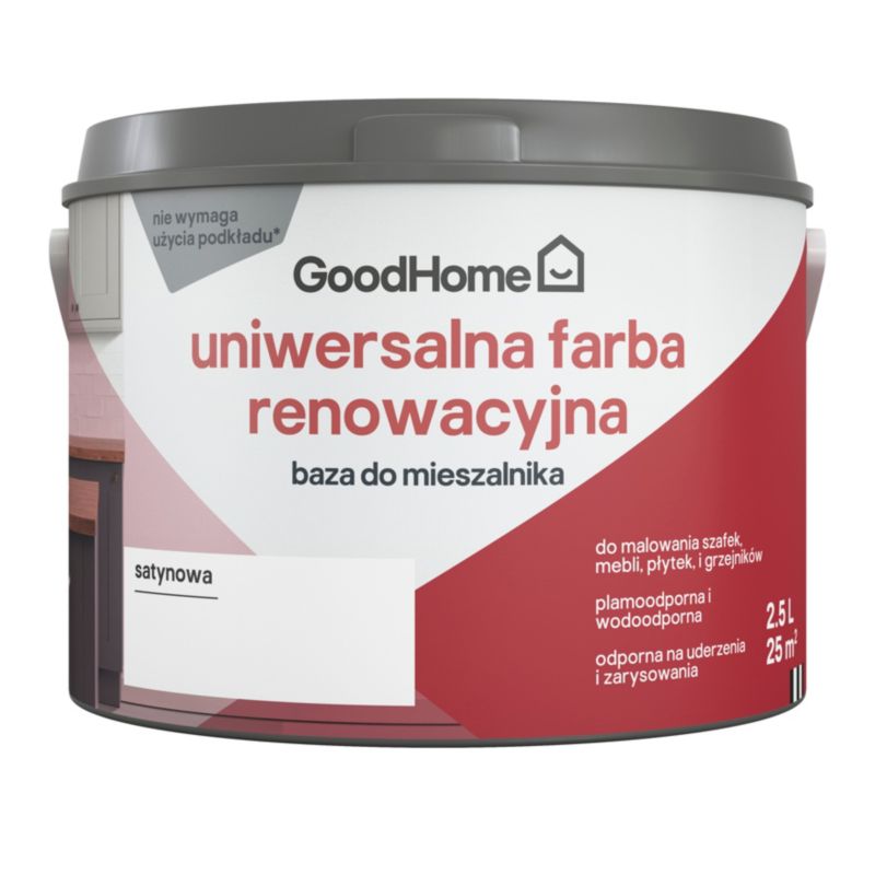 Baza renowacyjna GoodHome 2,5 l satyna BC