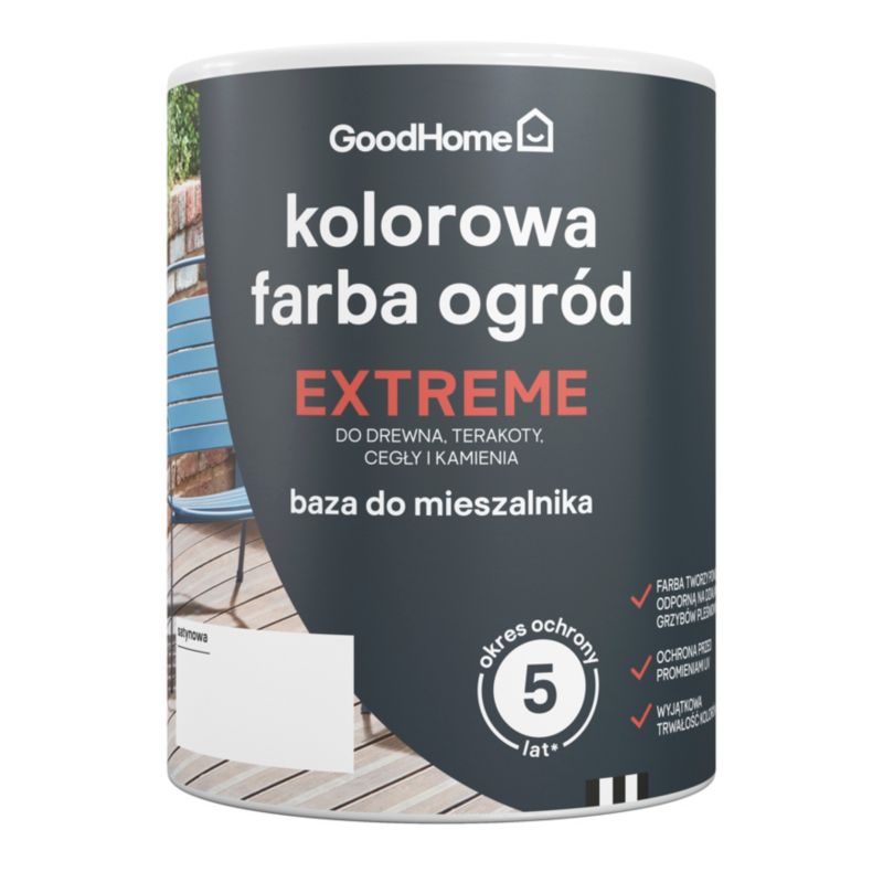 Baza GoodHome Ogród 1 l satyna B1