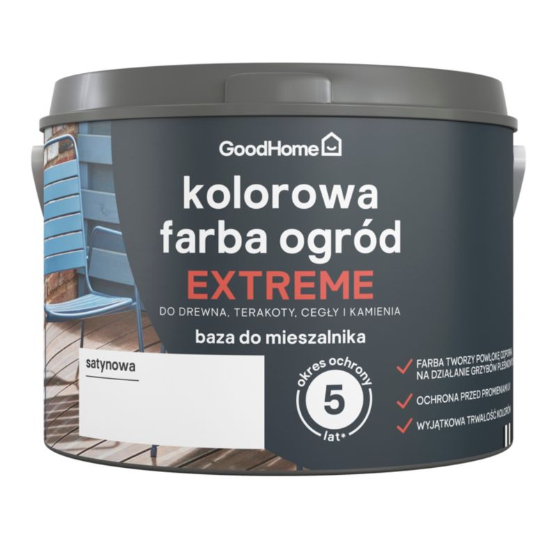Baza GoodHome Ogród 2,5 l satyna B1