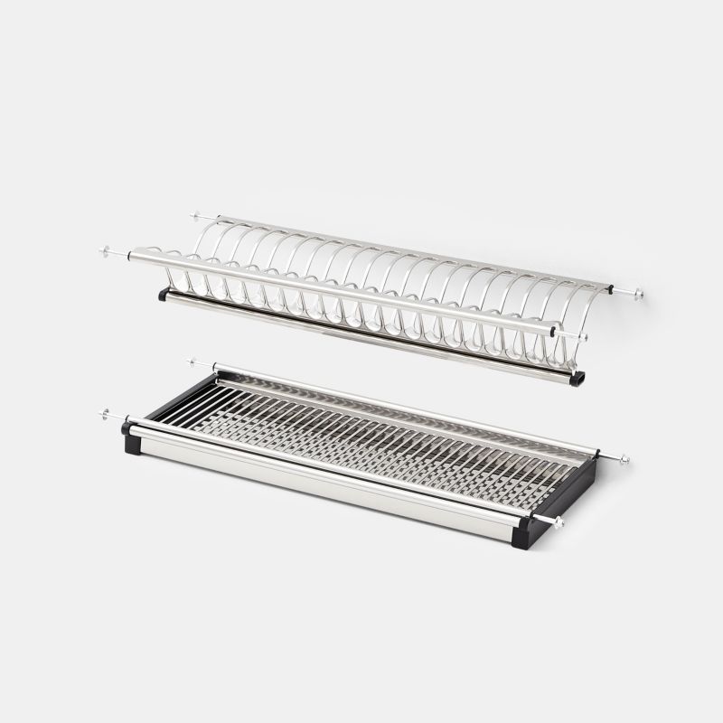 Ociekarka do zabudowy GoodHome Pebre 60 cm stalowa