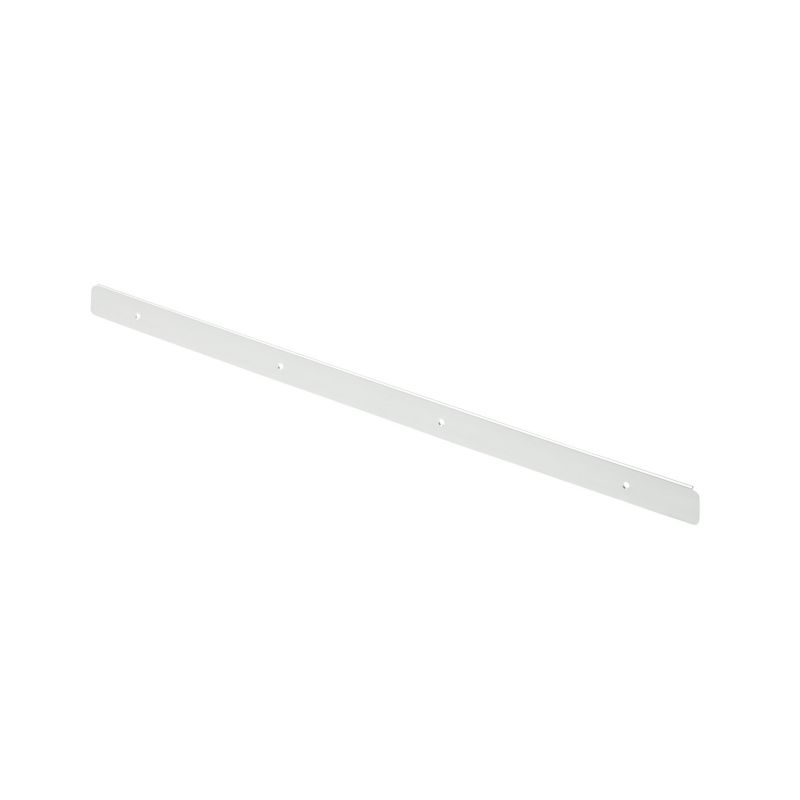 Listwa boczna do blatów GoodHome 28 mm R6 stal
