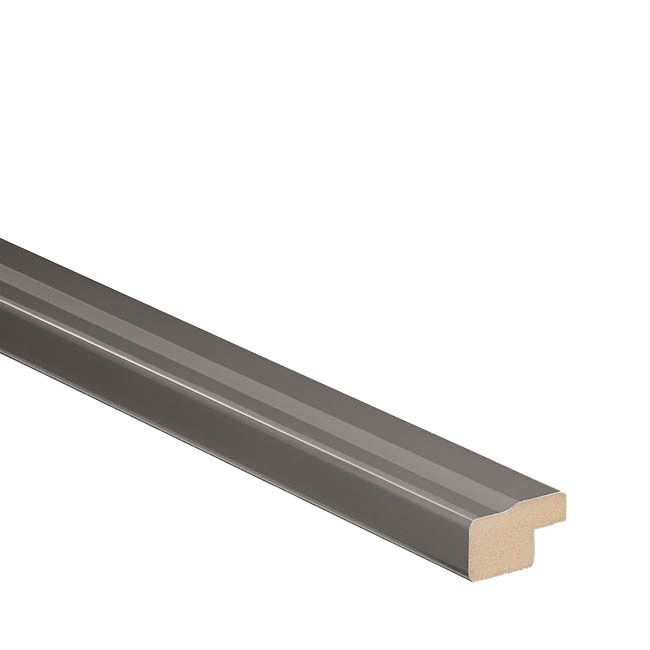 Listwa wieńcząca GoodHome Chia 240 x 3,5 cm szary dąb