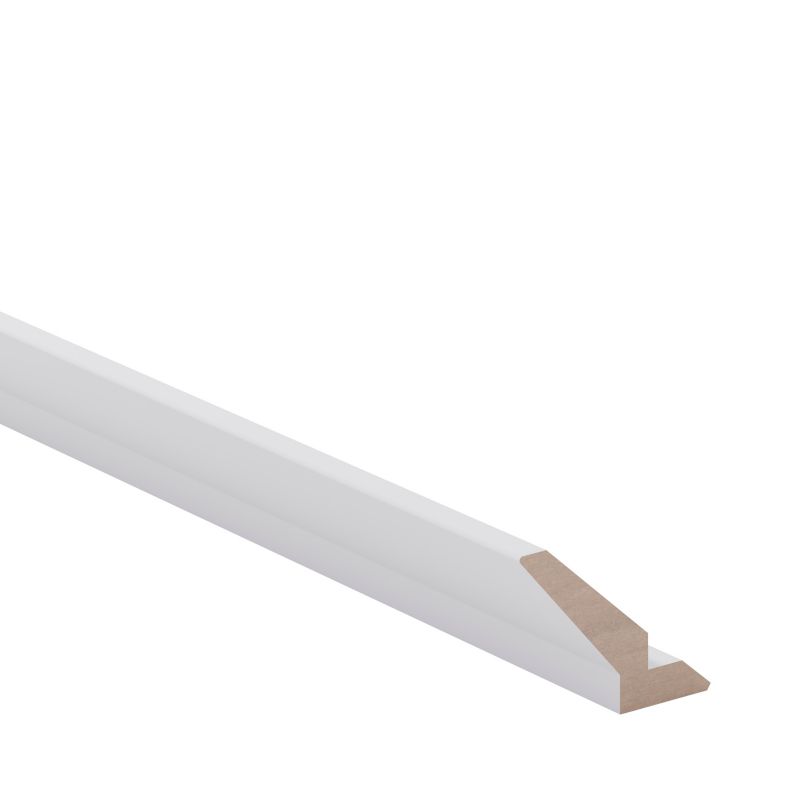 Listwa wieńcząca GoodHome Alpinia 240 x 7,5 cm biały mat
