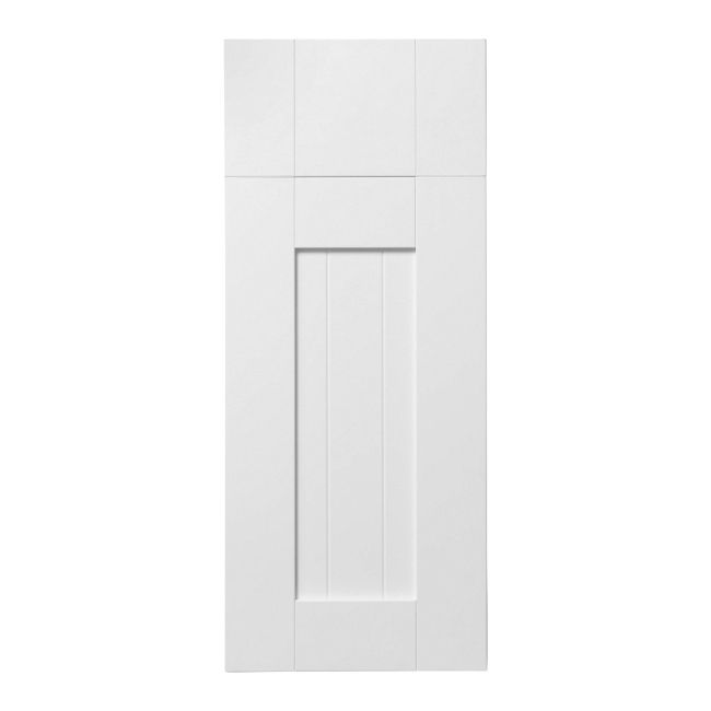 Front kuchenny do szafki z szufladą GoodHome Alpinia 30 cm biały mat