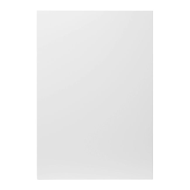 Front kuchenny do szafki wysokiej z AGD GoodHome Stevia 60 x 86,7 cm biały połysk