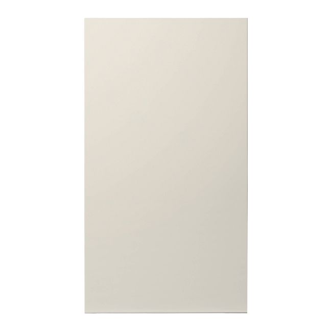 Front kuchenny do szafki wiszącej wysokiej GoodHome Stevia 50 cm kremowy połysk