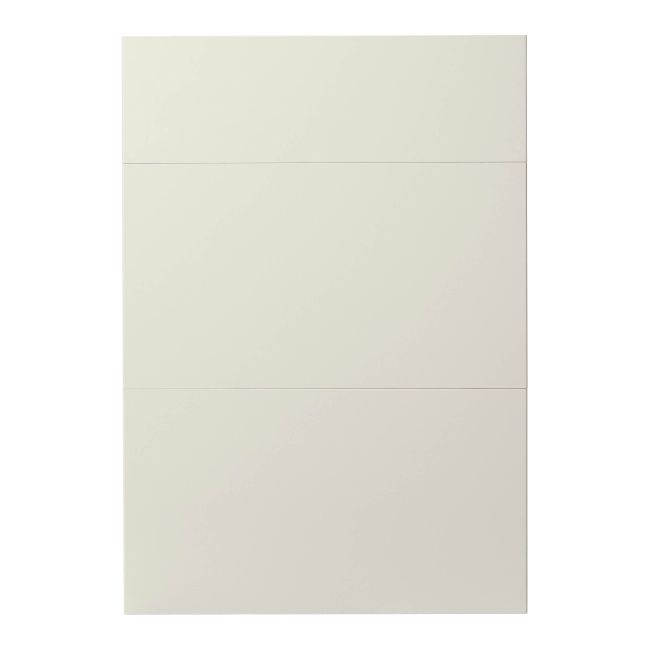 Front kuchenny do szafki z 3 szufladami GoodHome Stevia 50 cm kremowy połysk