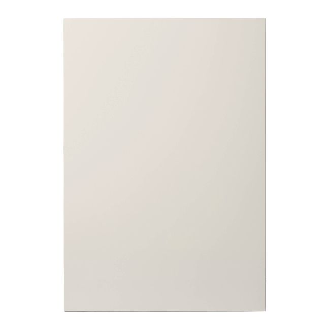 Front kuchenny do szafki wysokiej z AGD GoodHome Stevia 60 x 86,7 cm kremowy połysk