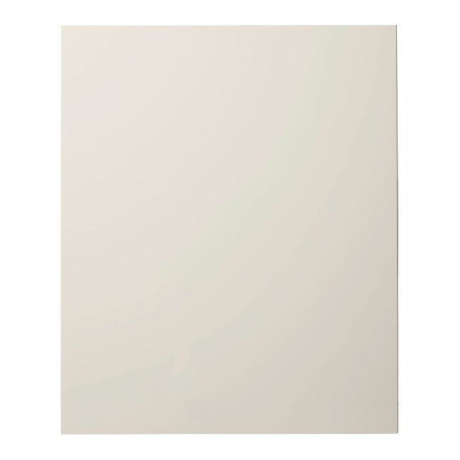 Front kuchenny do szafki wysokiej z AGD GoodHome Stevia 60 x 72,3 cm kremowy połysk