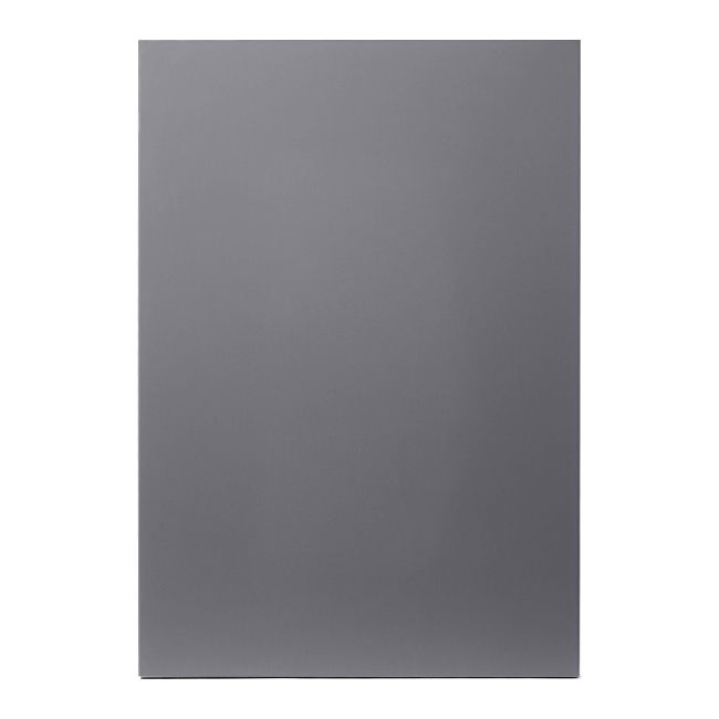 Front kuchenny do szafki GoodHome Stevia pełny 50 cm antracyt połysk