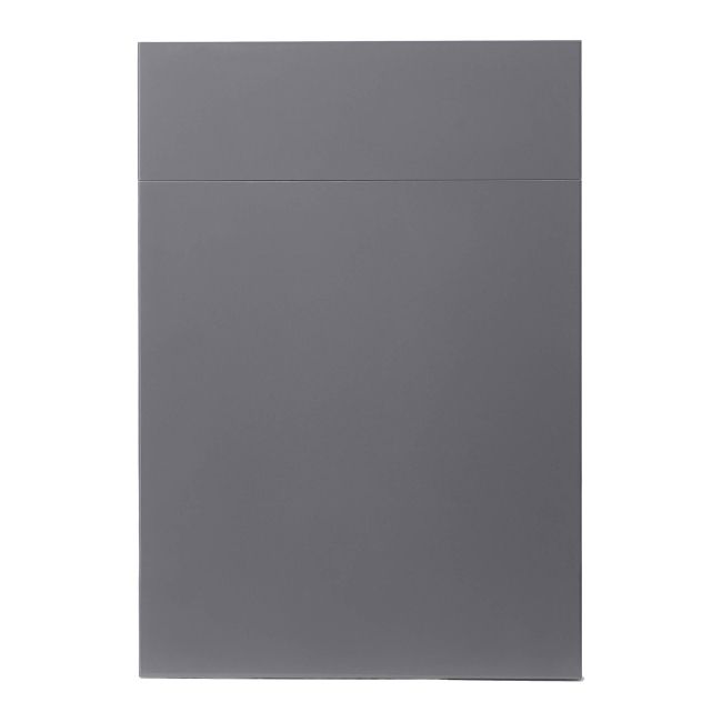 Front kuchenny do szafki z szufladą GoodHome Stevia 50 cm antracyt połysk