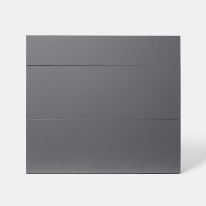 Front kuchenny do szafki z 3 szufladami GoodHome Stevia 80 cm antracyt połysk