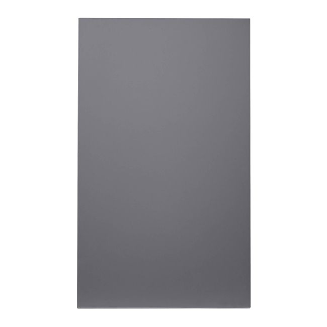 Front kuchenny do słupka GoodHome Stevia 60 cm 50/50 antracyt połysk