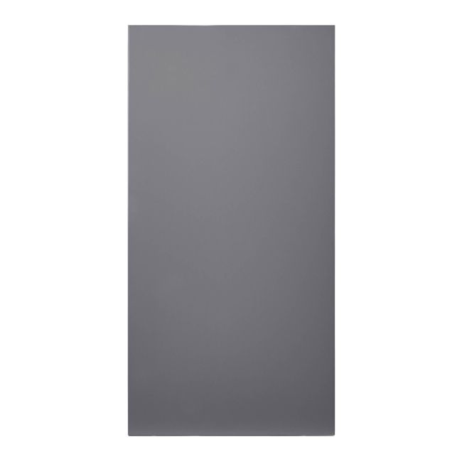 Front kuchenny do słupka wysoki GoodHome Stevia 60 cm 50/50 antracyt połysk