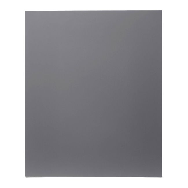 Front kuchenny do szafki wysokiej z AGD GoodHome Stevia 60 x 72,3 cm antracyt połysk