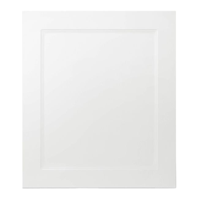 Front kuchenny do szafki z AGD GoodHome Artemisia 60 x 68,7 cm classic shaker biały