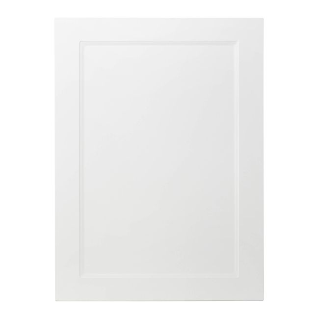 Front kuchenny do szafki wysokiej z AGD GoodHome Artemisia 60 x 80,6 cm classic shaker biały