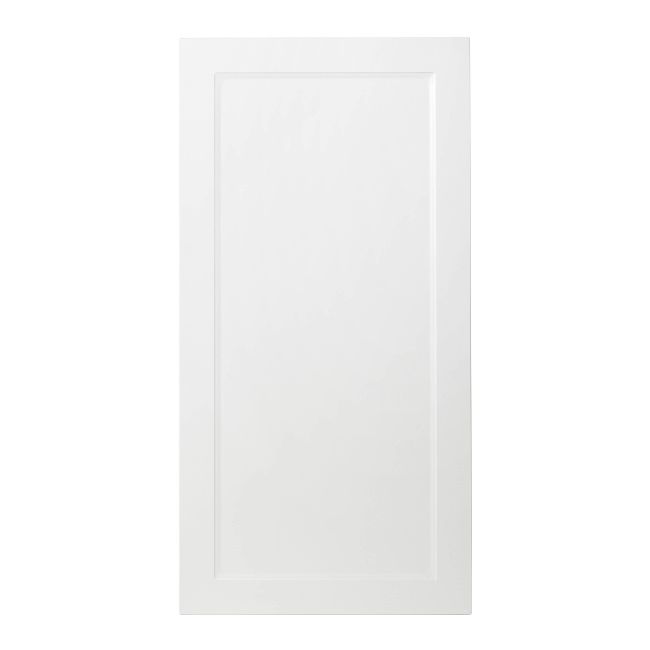 Front kuchenny do słupka wysokiego GoodHome Artemisia 60 cm 50/50 classic biały
