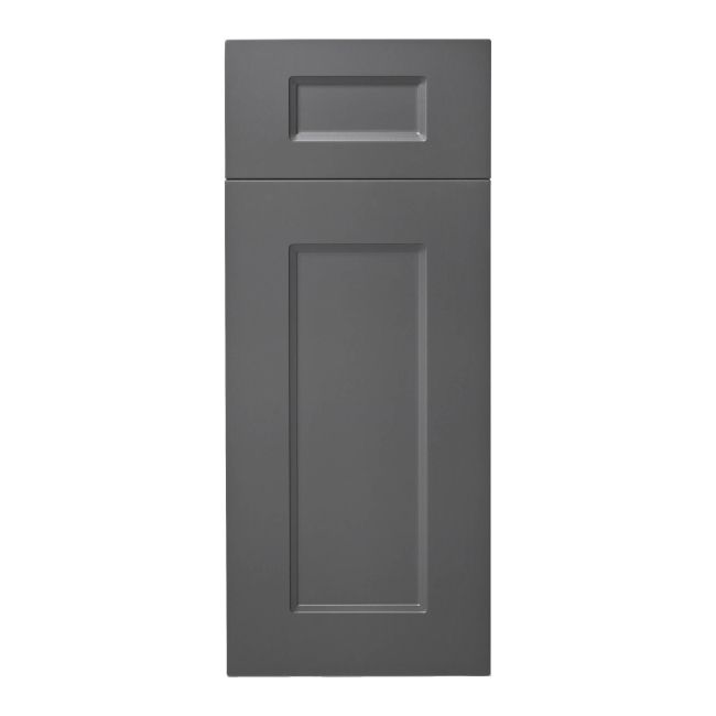 Front kuchenny do szafki z szufladą GoodHome Artemisia 30 cm grafit mat