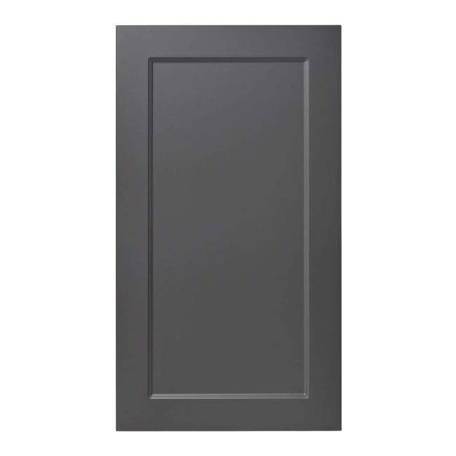 Front kuchenny do szafki wiszącej wysokiej GoodHome Artemisia 50 cm grafit mat