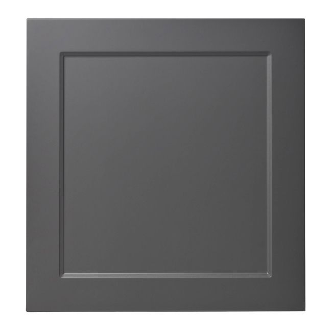 Front kuchenny do szafki z AGD GoodHome Artemisia 60 x 62,6 cm grafit mat