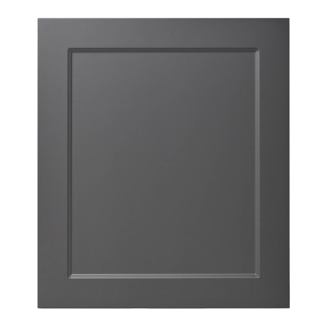 Front kuchenny do szafki z AGD GoodHome Artemisia 60 x 68 cm grafit mat