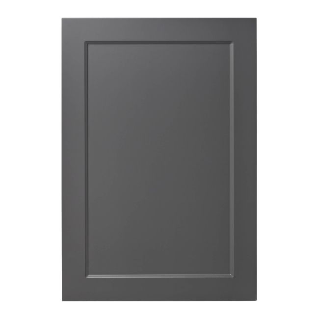 Front kuchenny do szafki wysokiej z AGD GoodHome Artemisia 60 x 86 cm grafit mat