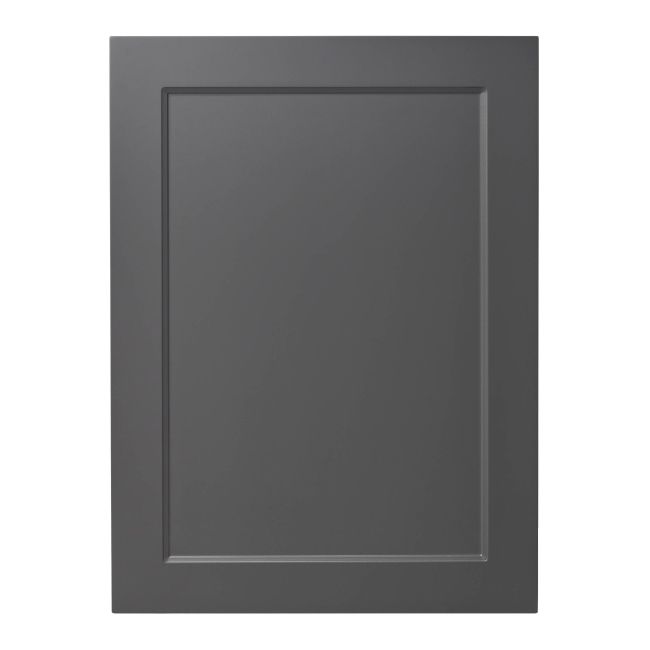 Front kuchenny do szafki wysokiej z AGD GoodHome Artemisia 60 x 80 cm grafit mat