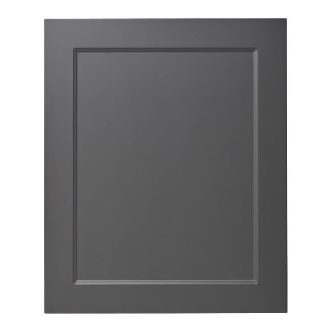 Front kuchenny do szafki wysokiej z AGD GoodHome Artemisia 60 x 72 cm grafit mat