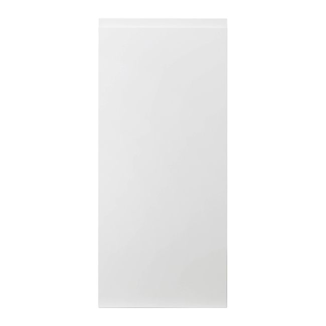 Front kuchenny do szafki wiszącej wysokiej GoodHome Garcinia 40 cm biały połysk