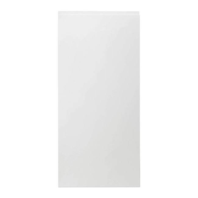 Front kuchenny do słupka GoodHome Garcinia 60 cm 70/30 biały połysk
